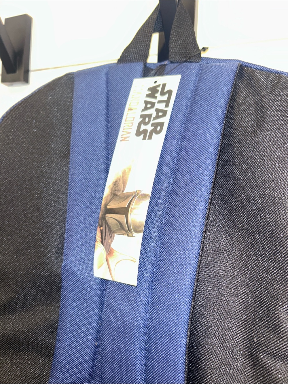 Star Wars Green Grogu Kids Backpack with Space Print - Picture 5 of 12
